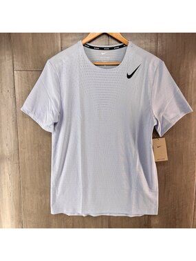 Nike AeroSwift Men's Dri-FIT ADV Short-Sleeve Running Top Blue Small HJ3377-057